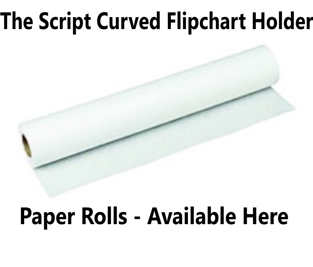 Script Curved Paper Rolls